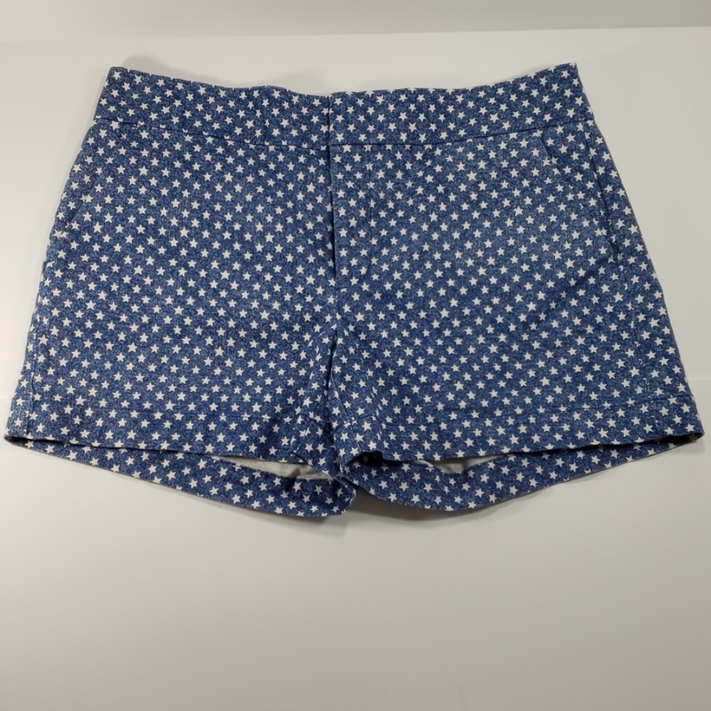 American Living Blue White Stars Shorts 6